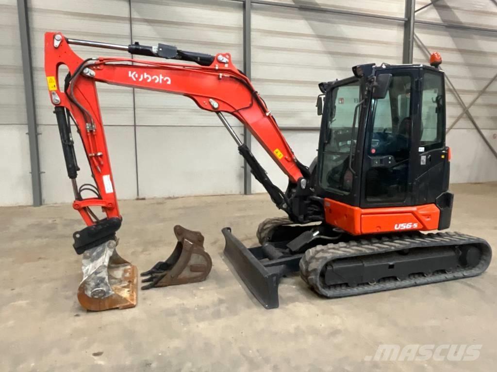 Kubota U 56-5 Mini rýpadla < 7t