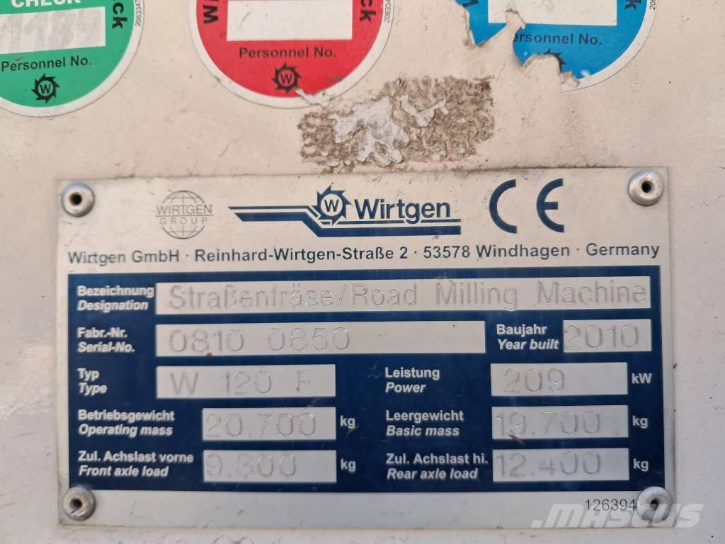 Wirtgen W 120 F Recykléry za studena