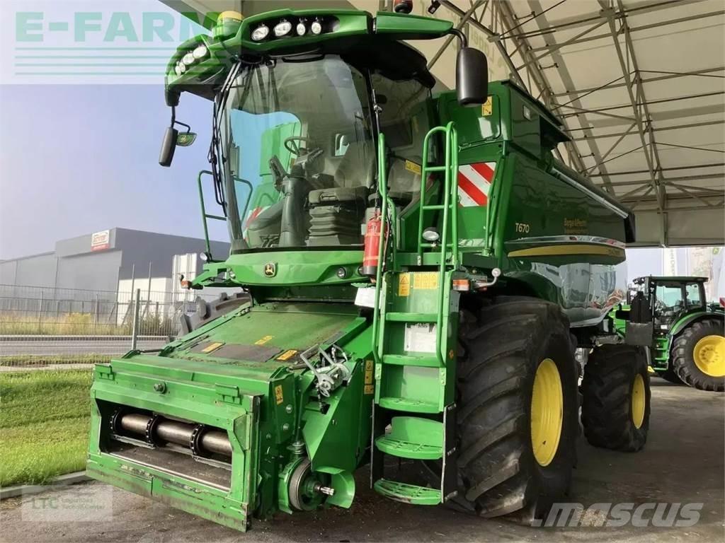 John Deere t670 Sklízecí mlátičky