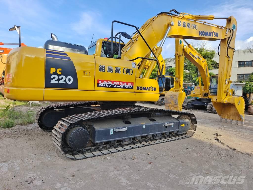 Komatsu PC 220 Pásová rýpadla