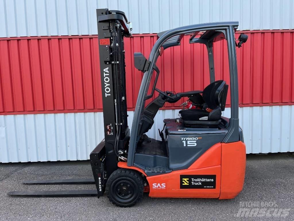 Toyota 8 FB E 15 Akumulátorové vozíky