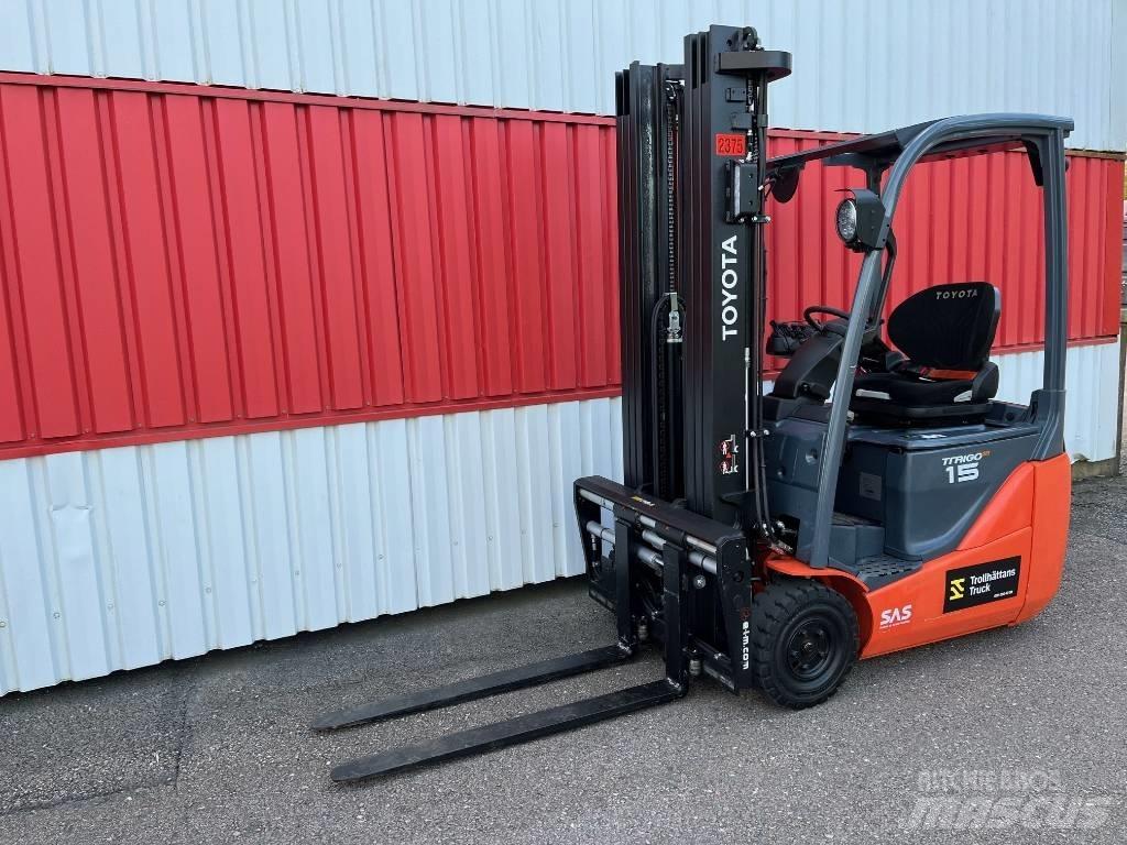 Toyota 8 FB E 15 Akumulátorové vozíky