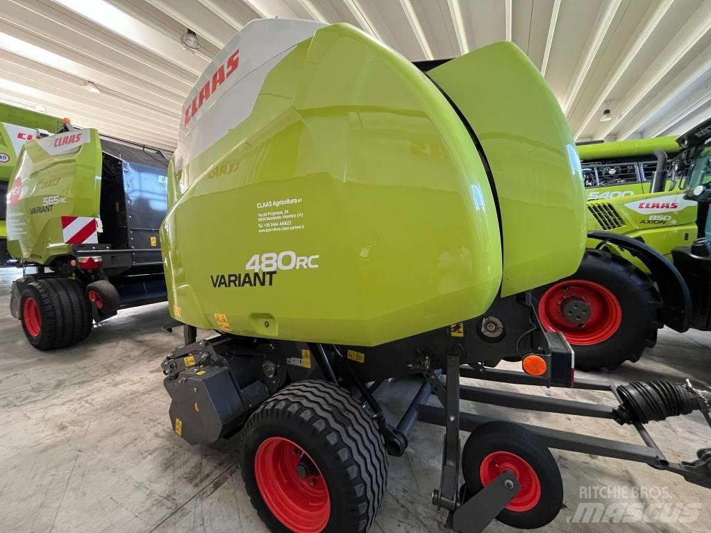 CLAAS Variant 480 RC Lis na válcové balíky
