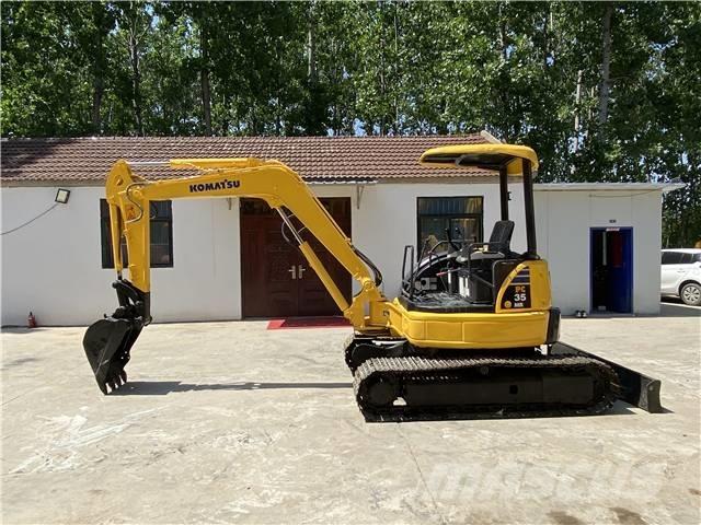Komatsu PC 35 MR Pásová rýpadla