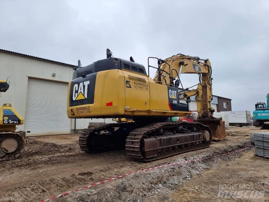 CAT 349 EL Pásová rýpadla