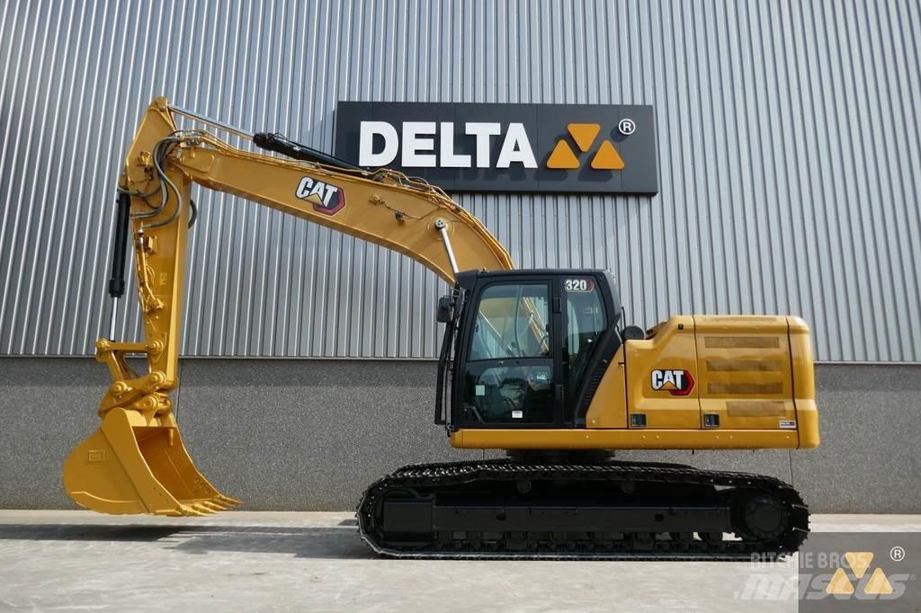 CAT 320 Pásová rýpadla