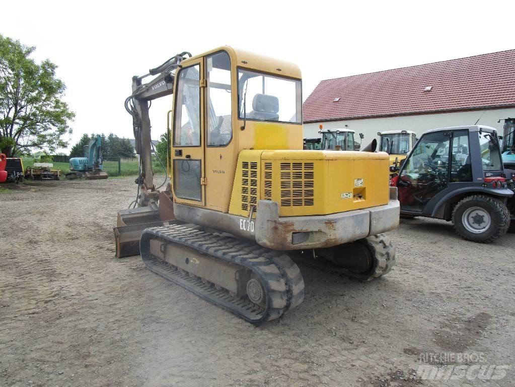 Volvo EC 70  ECR 88 Midi rýpadla 7t - 12t