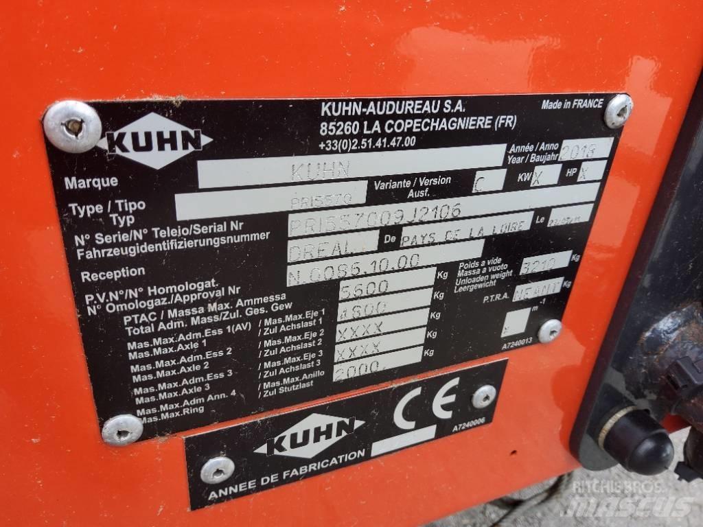 Kuhn Primor 5570 M Drtiče a řezače balíků