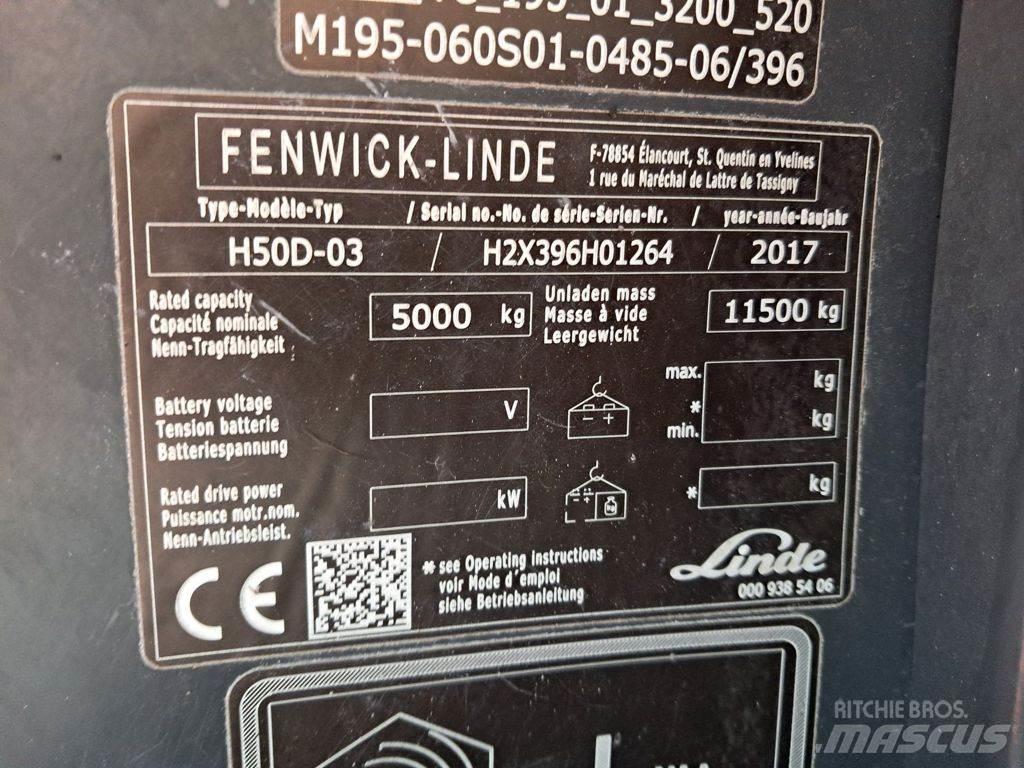 Linde H50D-02 Dieselové vozíky