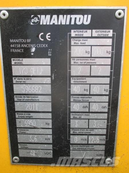 Manitou 170AETJ Kloubové plošiny