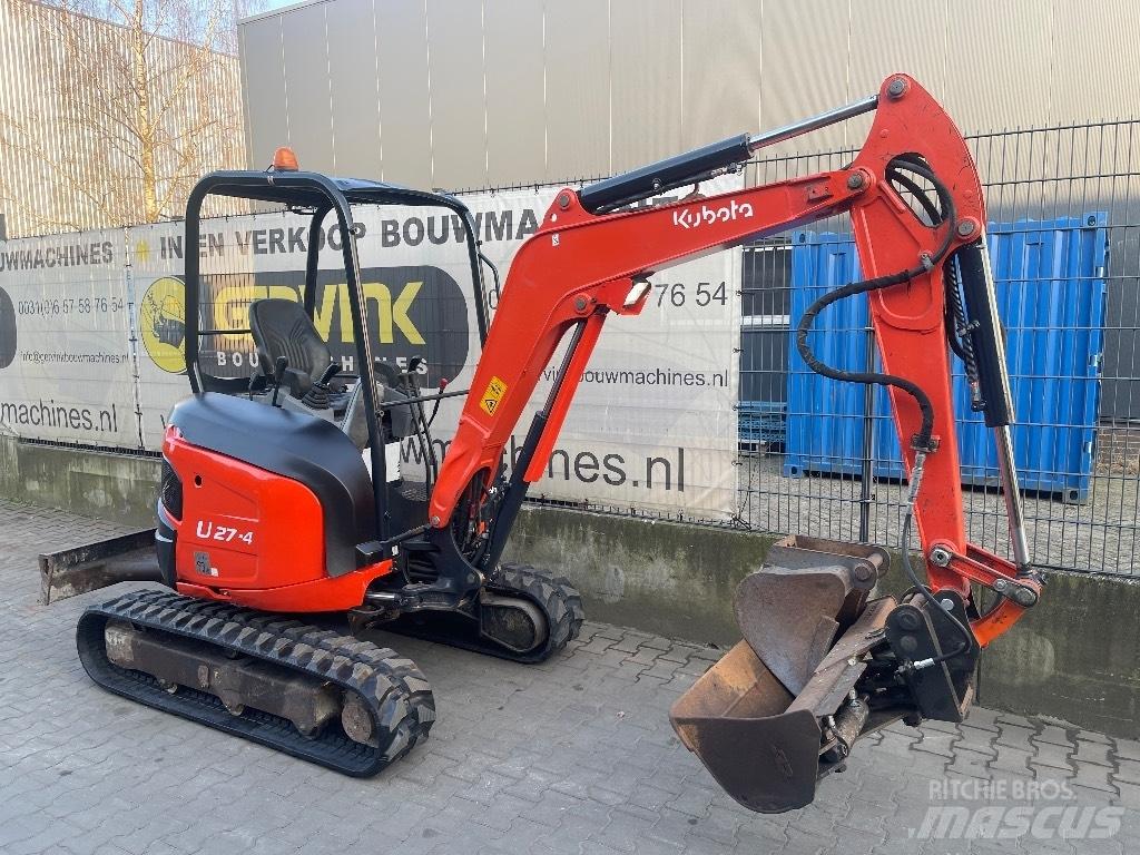 Kubota U 27-4 Mini rýpadla < 7t
