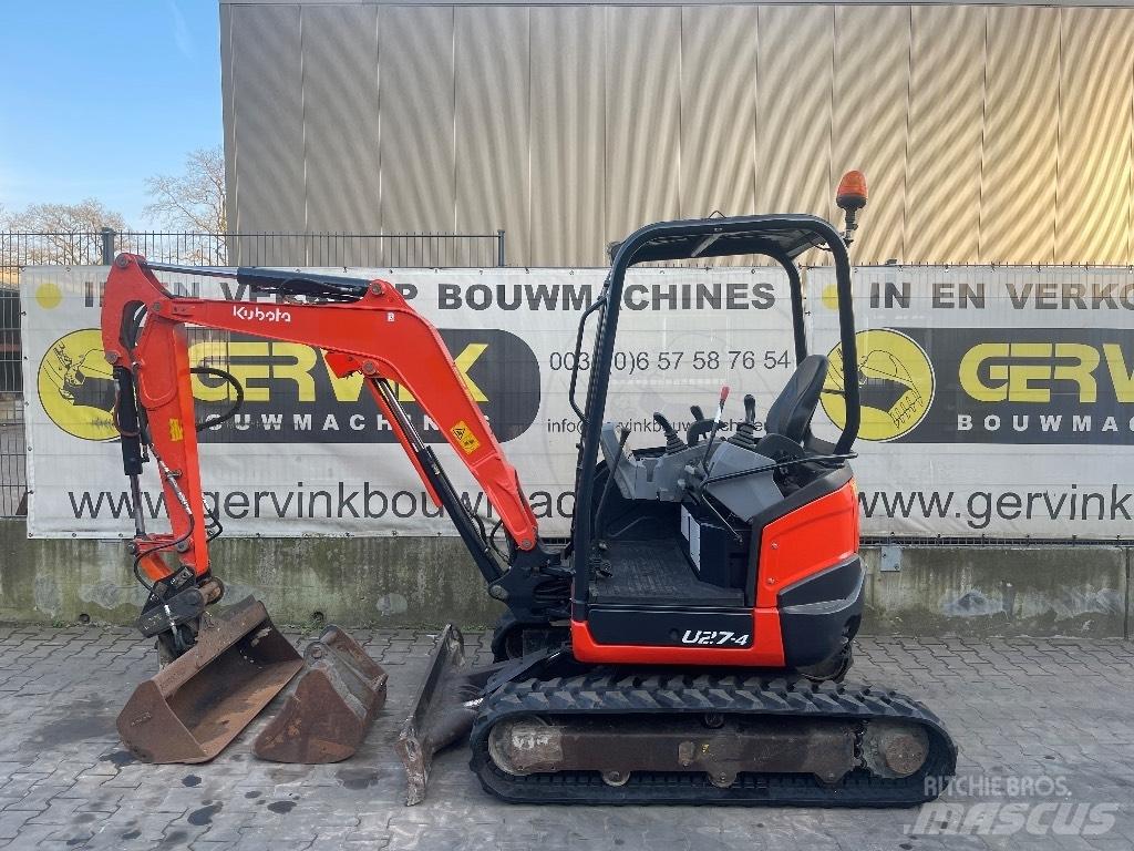 Kubota U 27-4 Mini rýpadla < 7t