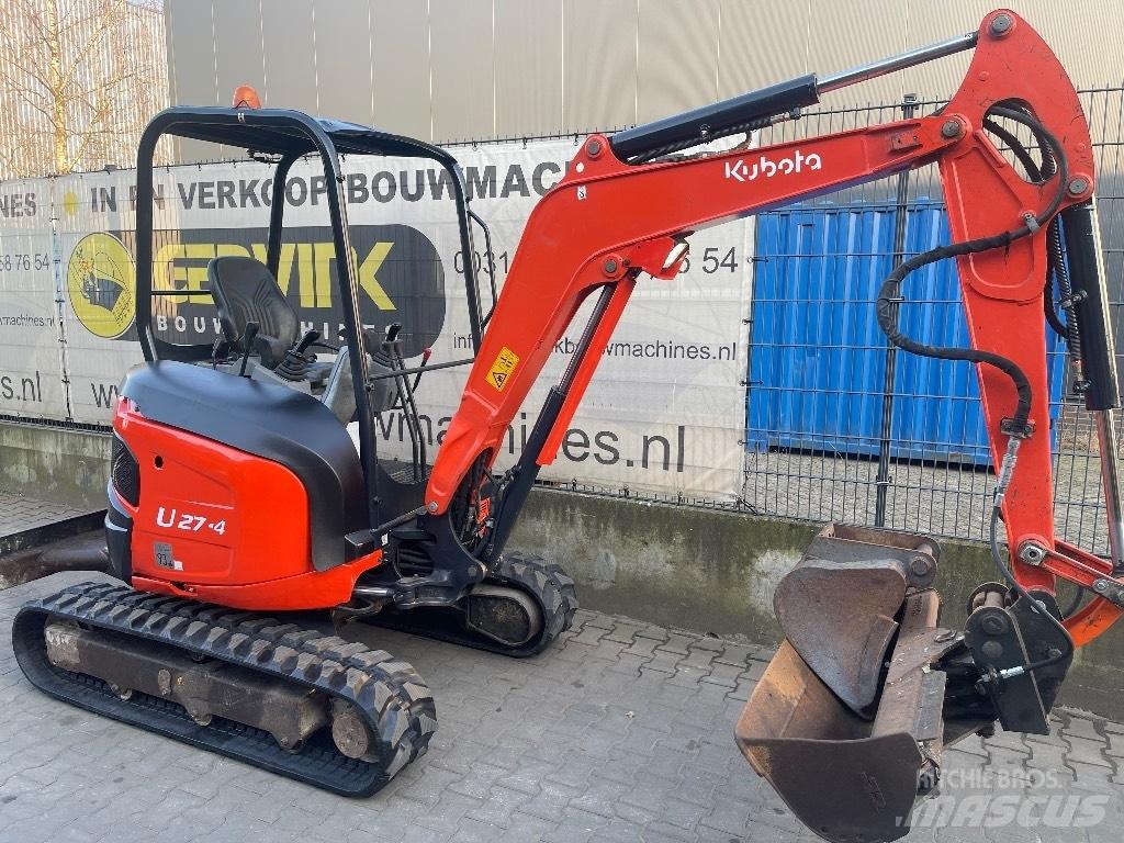 Kubota U 27-4 Mini rýpadla < 7t