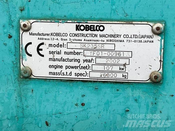 Kobelco SK235 SR Speciální bagry