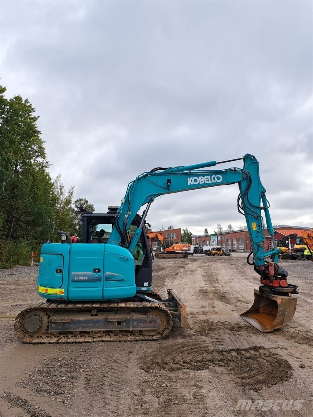 Kobelco SK75SR-3E Mini rýpadla < 7t