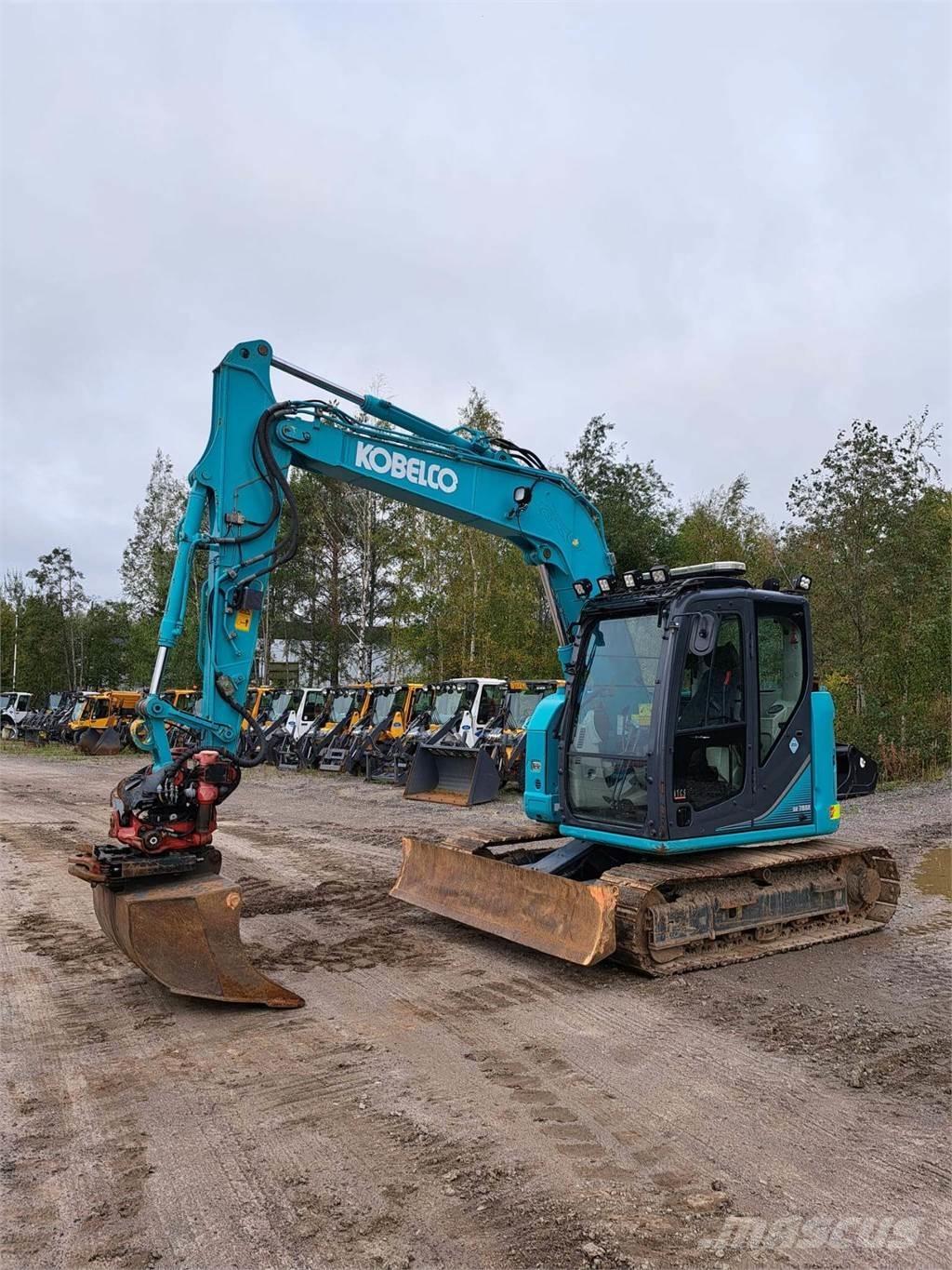 Kobelco SK75SR-3E Mini rýpadla < 7t