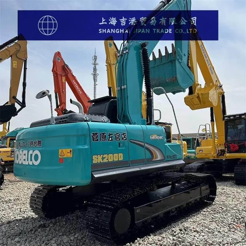 Kobelco SK 200 Pásová rýpadla