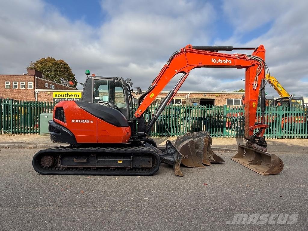 Kubota KX085-5 Midi rýpadla 7t - 12t