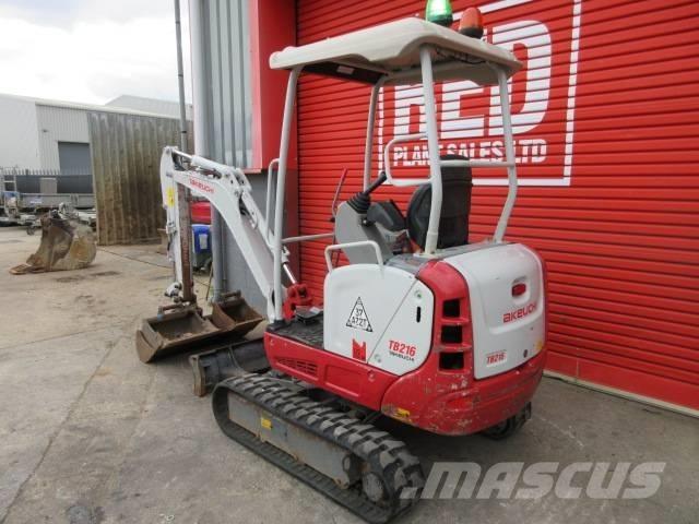Takeuchi TB 216 Mini rýpadla < 7t