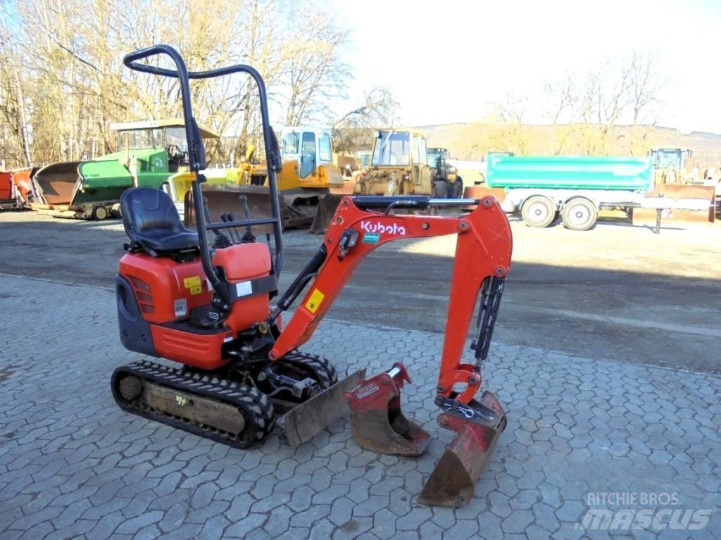 Kubota K 008-3 Mini rýpadla < 7t