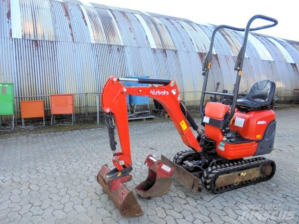 Kubota K 008-3 Mini rýpadla < 7t