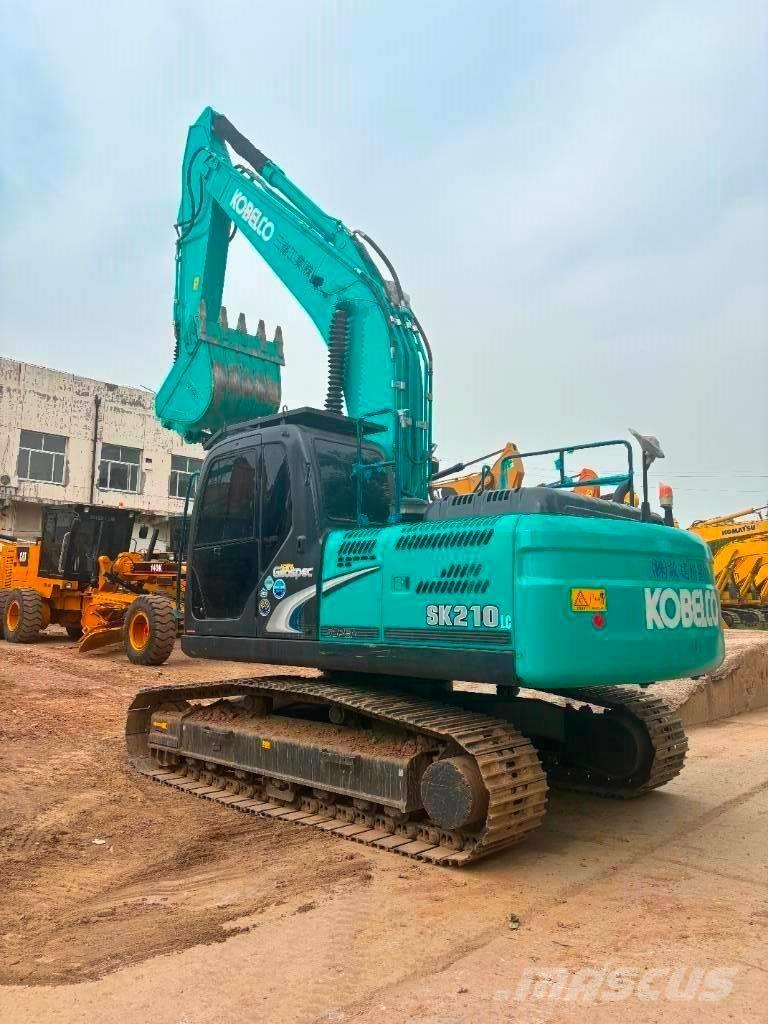 Kobelco SK 210 Pásová rýpadla