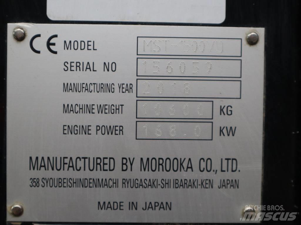 Morooka MST 1500 V D Pásové dempry