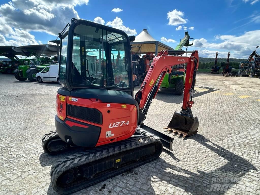 Kubota u27 hi Mini rýpadla < 7t