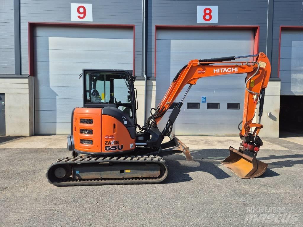 Hitachi ZX55U-5 Mini rýpadla < 7t