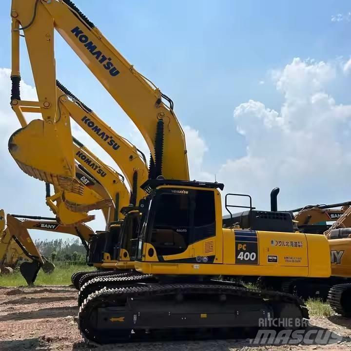 Komatsu PC400 Pásová rýpadla
