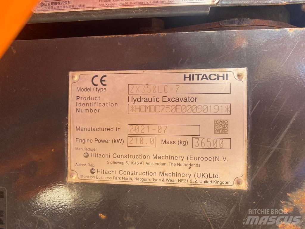 Hitachi ZX 350 LC-6 Pásová rýpadla