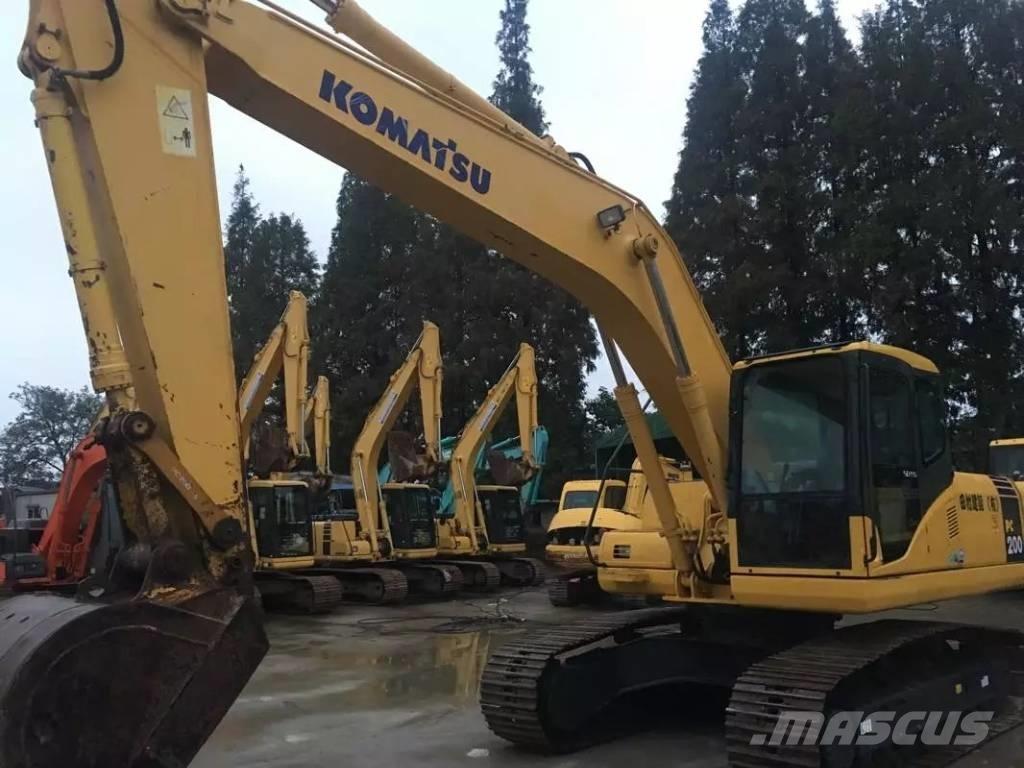 Komatsu pc200-7 Pásová rýpadla