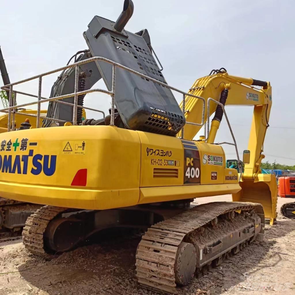 Komatsu PC 400 Pásová rýpadla