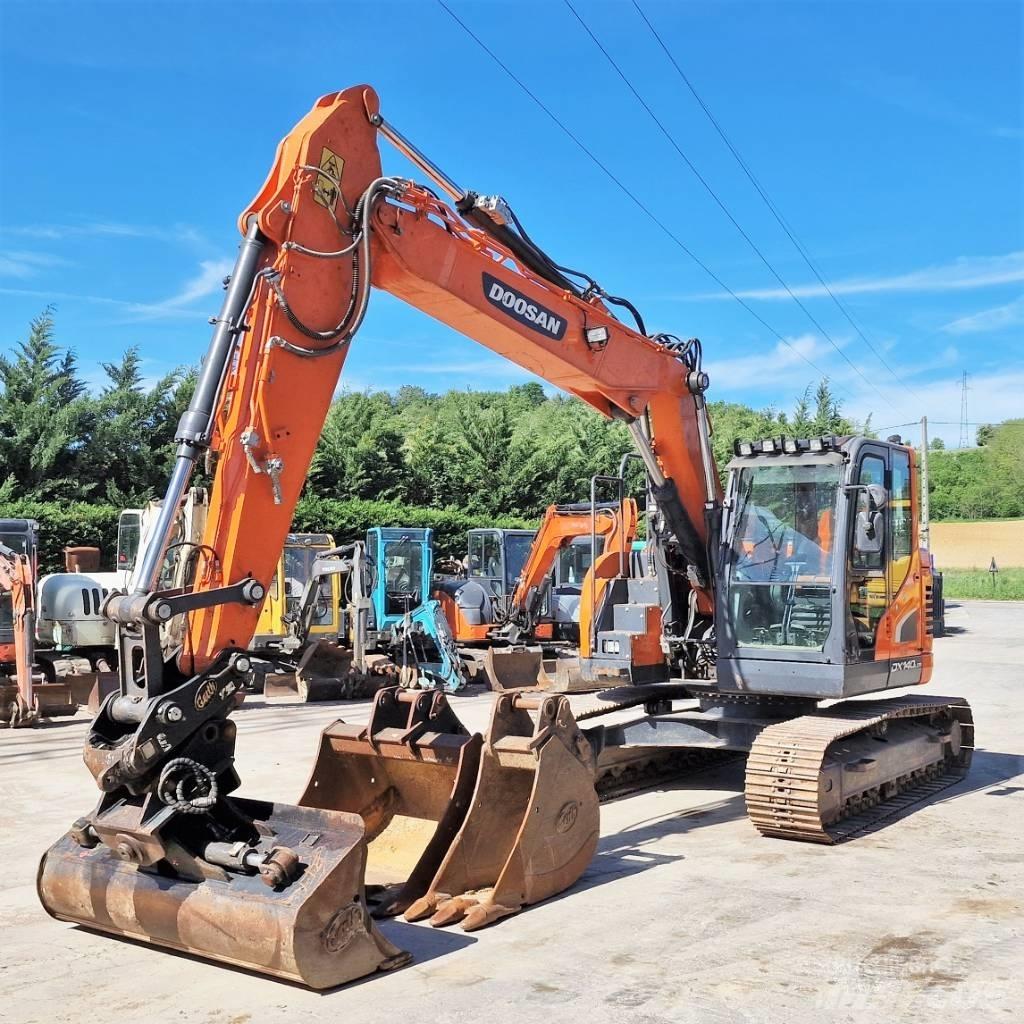 Doosan DX 140 LCR-5 Pásová rýpadla