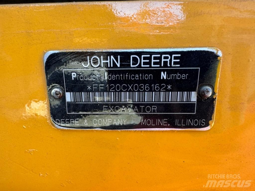 DEERE 120C LC Pásová rýpadla