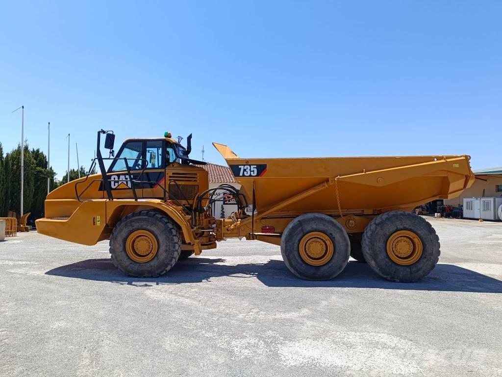CAT 735 Kloubové dempry
