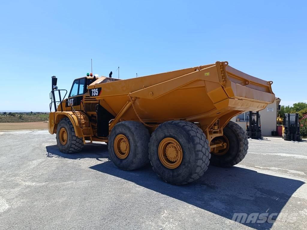 CAT 735 Kloubové dempry