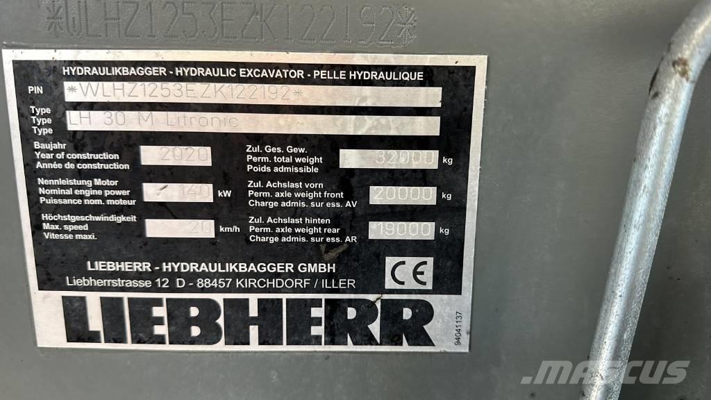 Liebherr LH 30 M Stroje pro manipulaci s odpadem