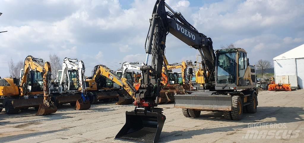 Volvo EW 160 E Kolová rýpadla