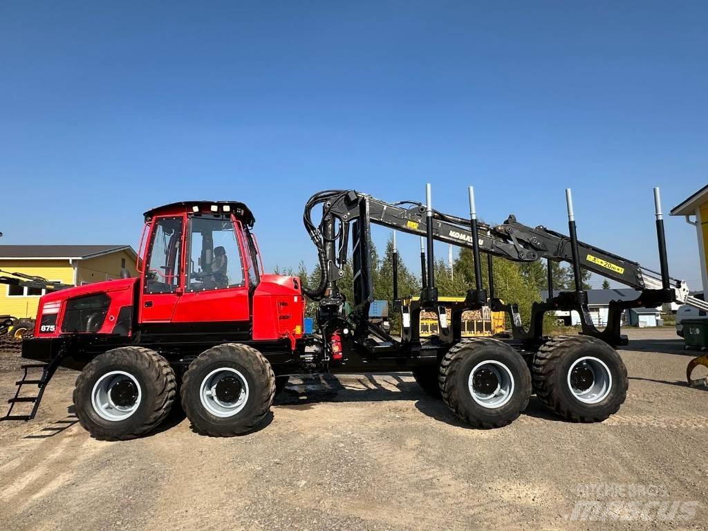 Komatsu 875 Vyvážecí traktory