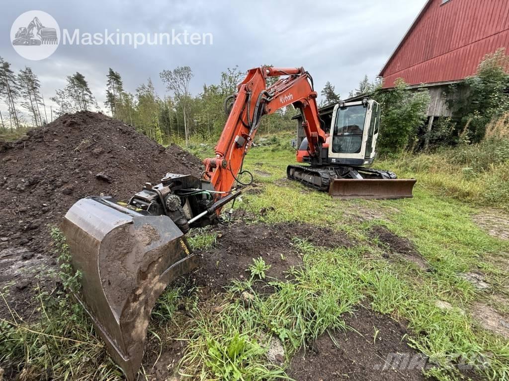 Kubota KX 080-3 A Midi rýpadla 7t - 12t
