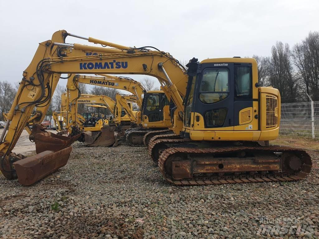 Komatsu PC138US-11 Pásová rýpadla