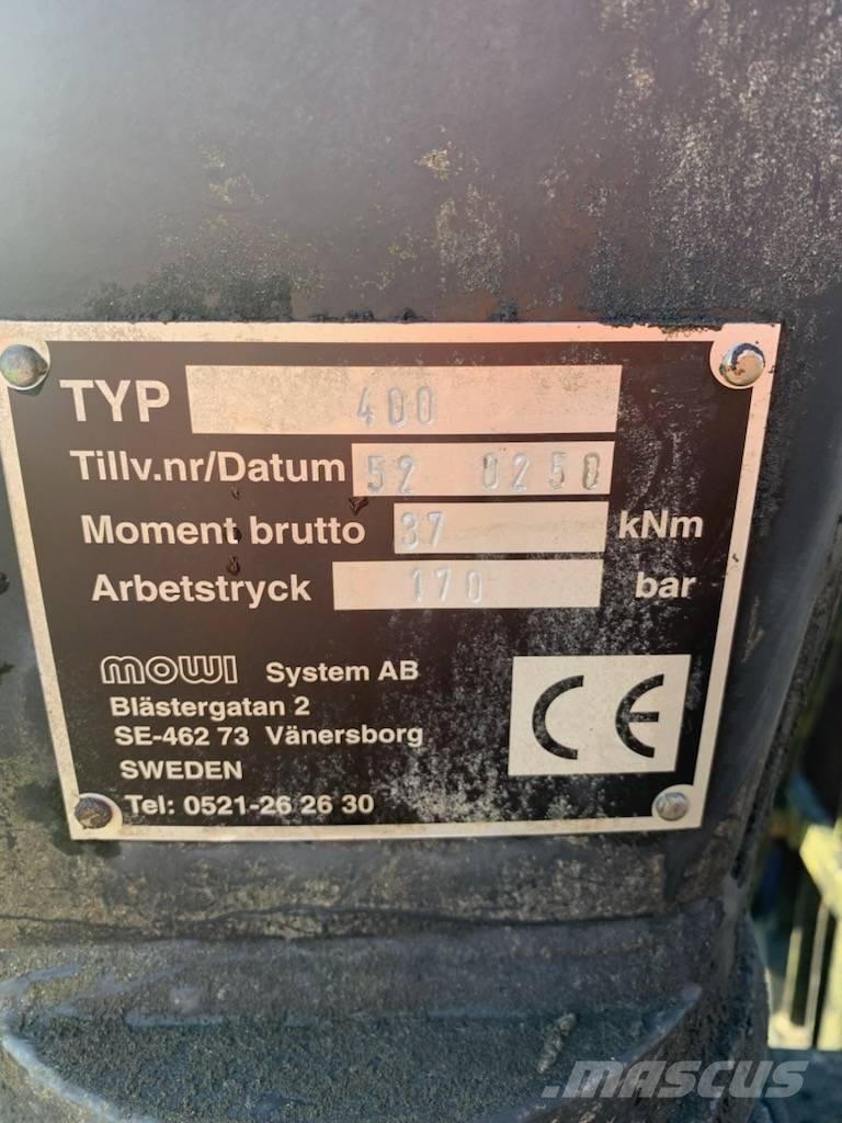 Mowi 400 12ton Další přívěsné vozíky