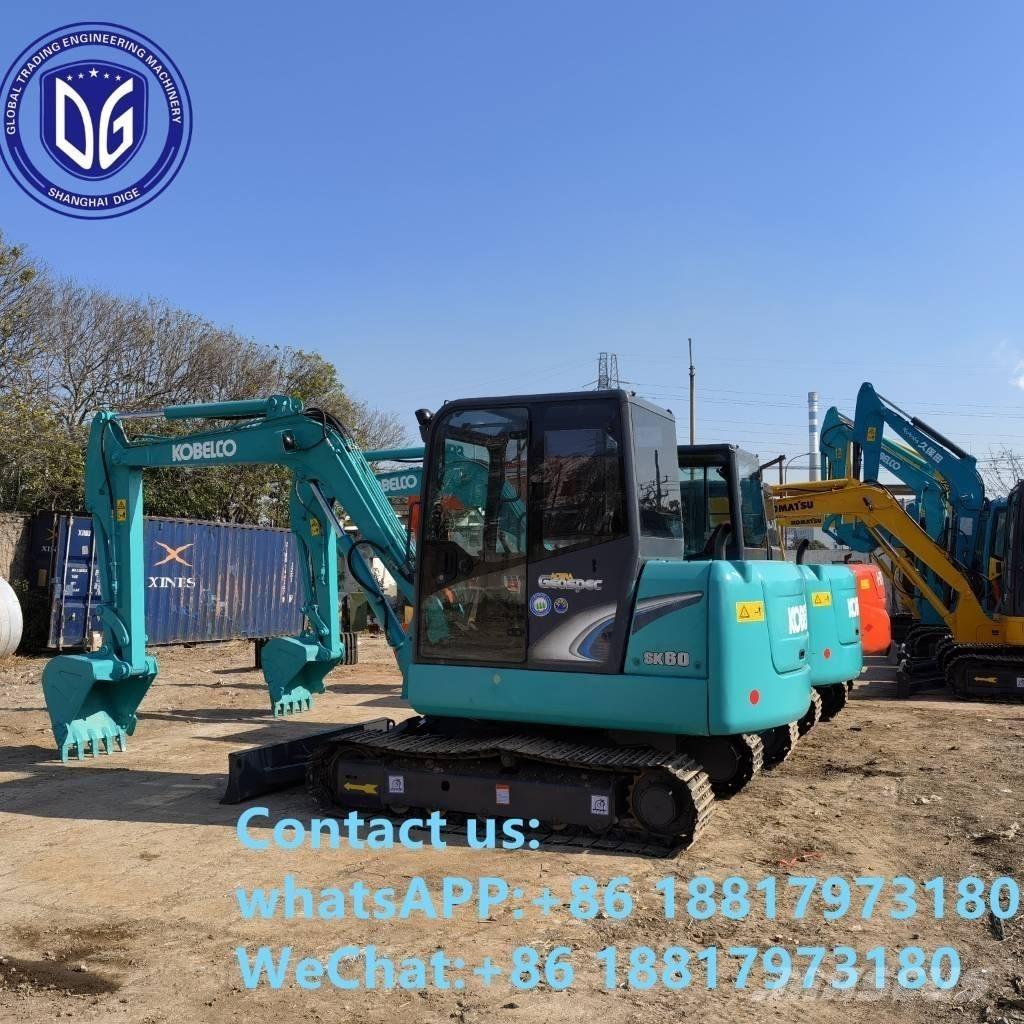 Kobelco SK60-8 Mini rýpadla < 7t