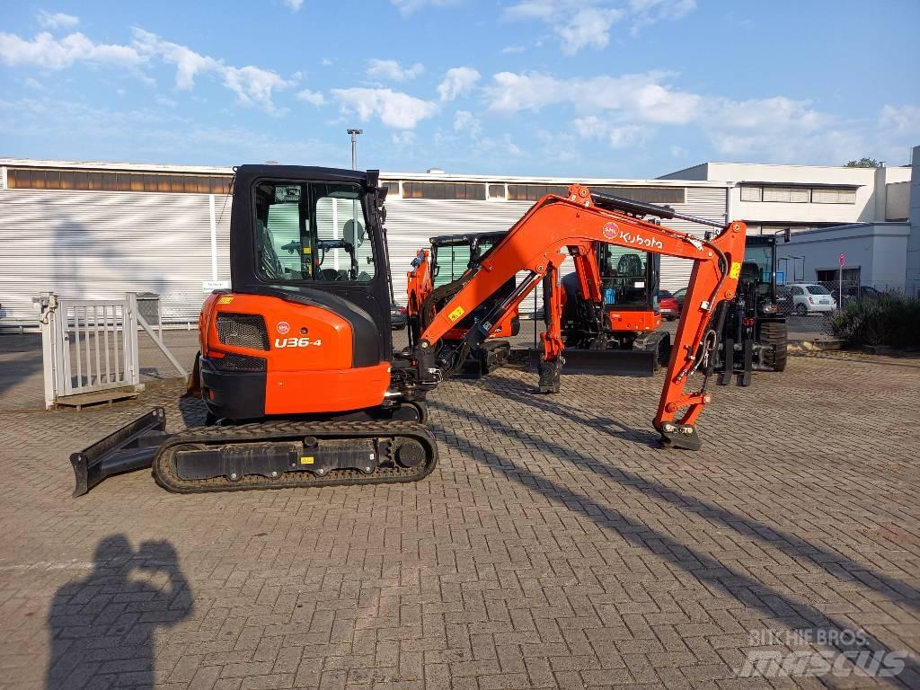 Kubota U36-4GL Mini rýpadla < 7t