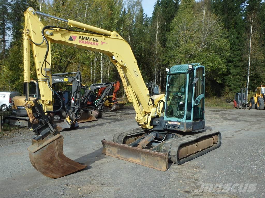 Yanmar Vio 75 A Midi rýpadla 7t - 12t