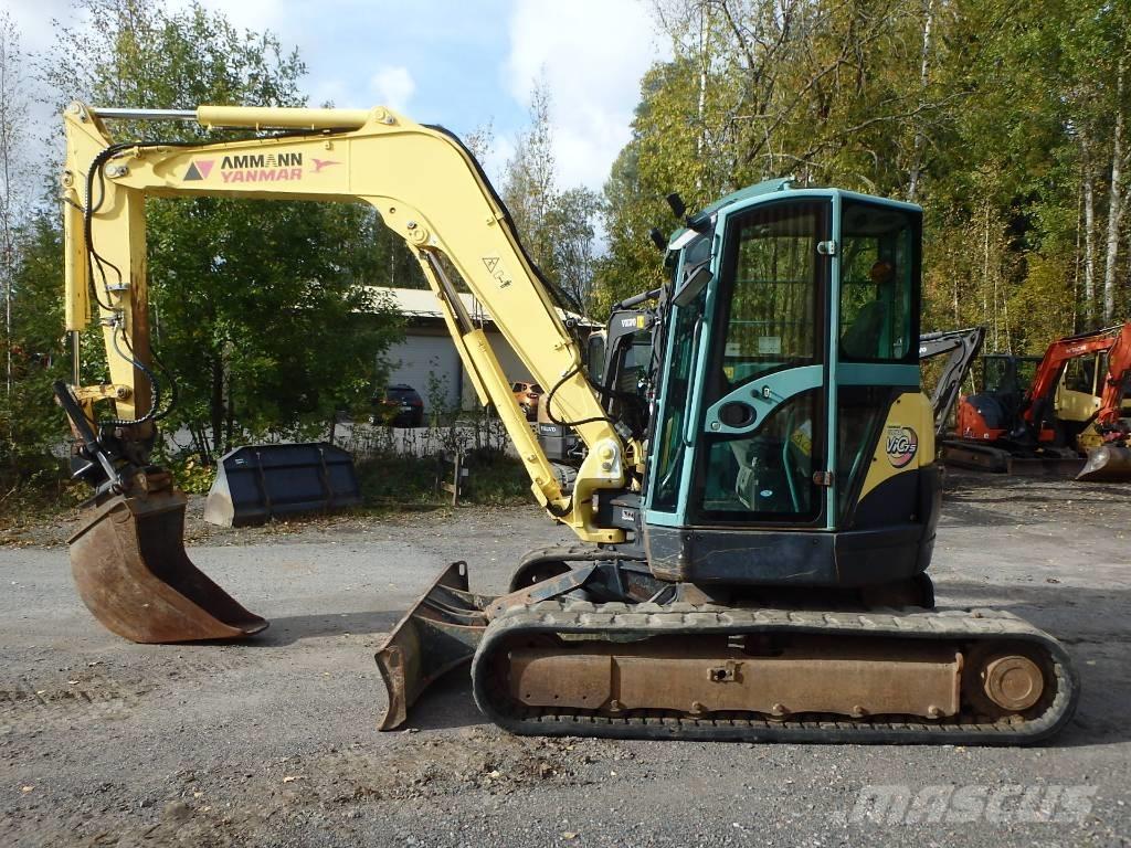 Yanmar Vio 75 A Midi rýpadla 7t - 12t