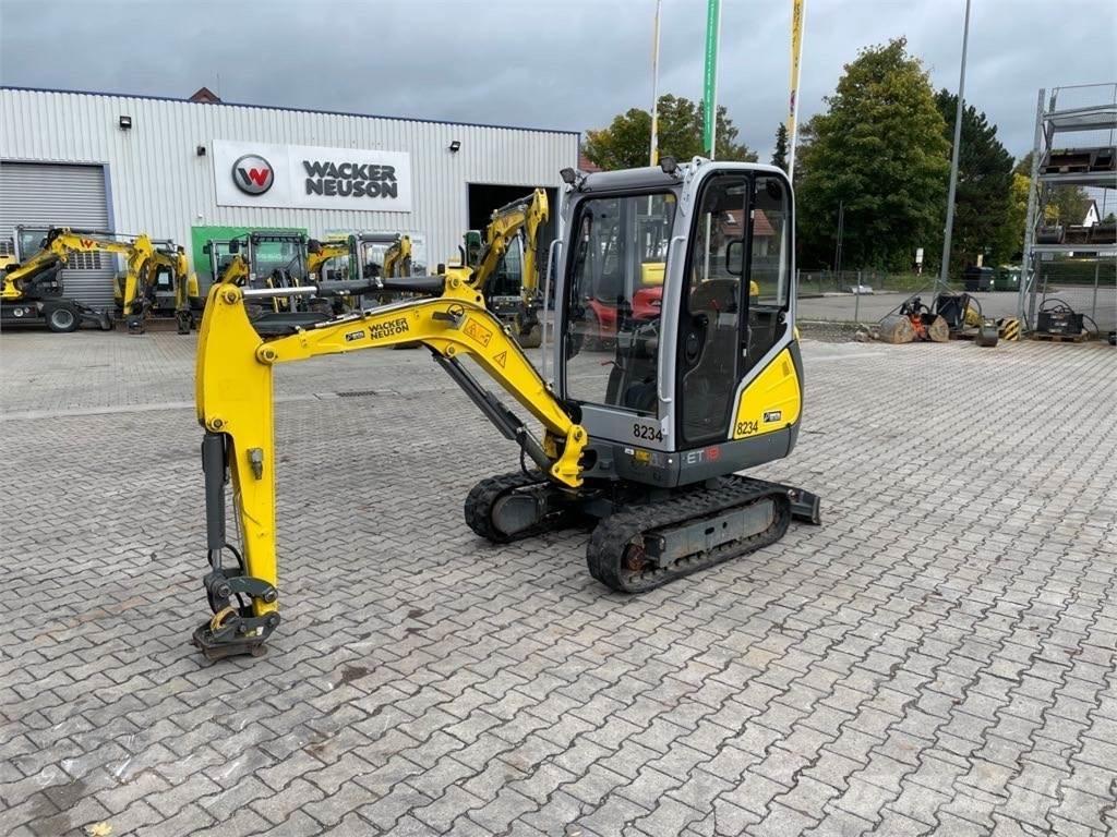 Wacker Neuson ET18 Pásová rýpadla