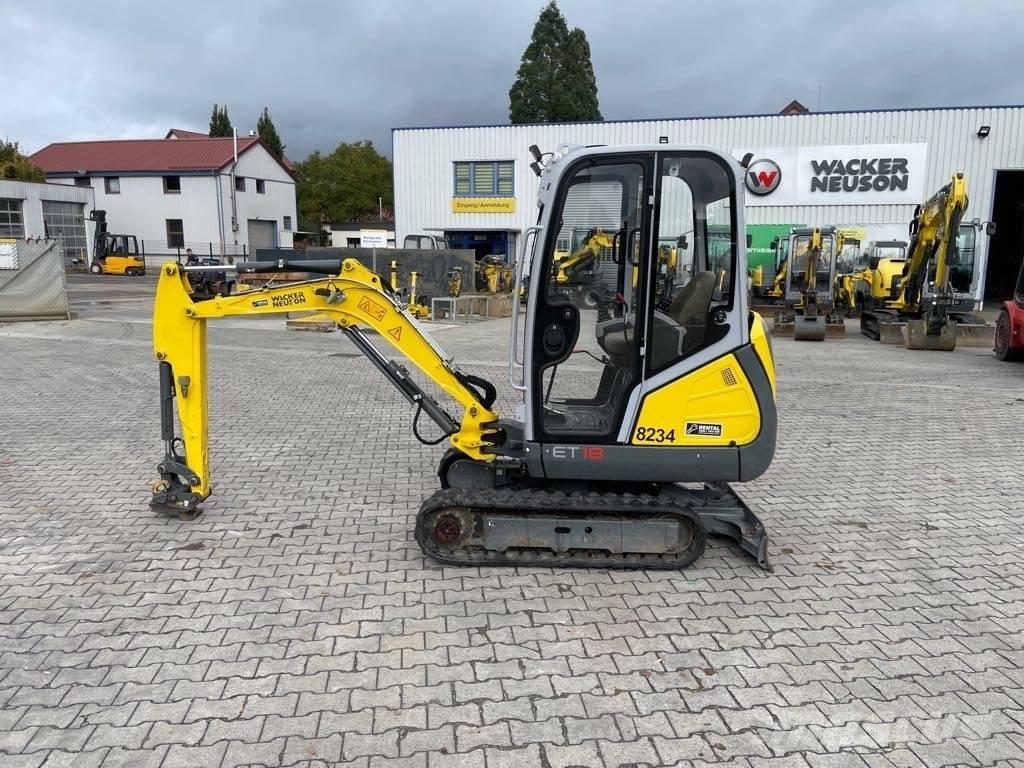 Wacker Neuson ET18 Pásová rýpadla