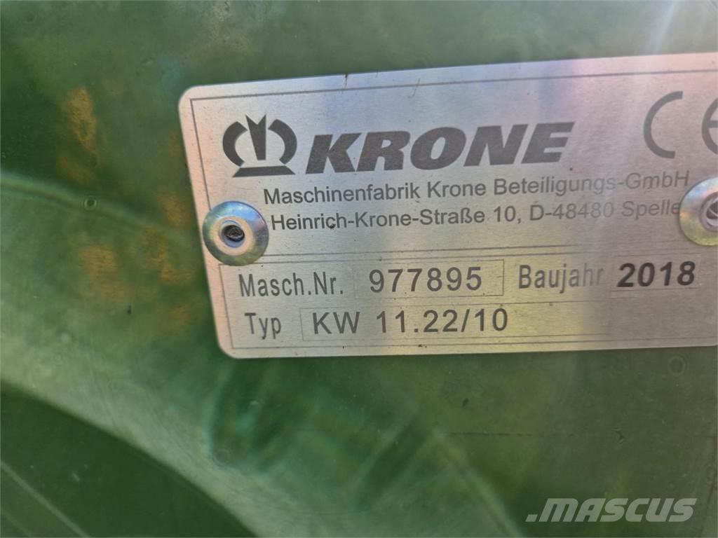 Krone KW 11.22 Obraceče a shrabovače sena